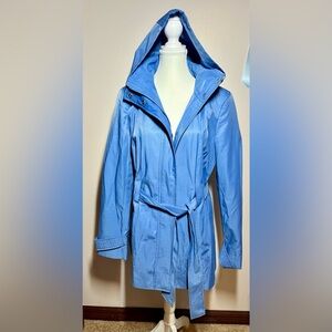 Calvin Klein Blue Trench Coat